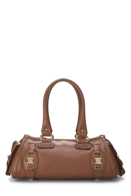 Brown Leather Shoulder Bag, , large image number 0