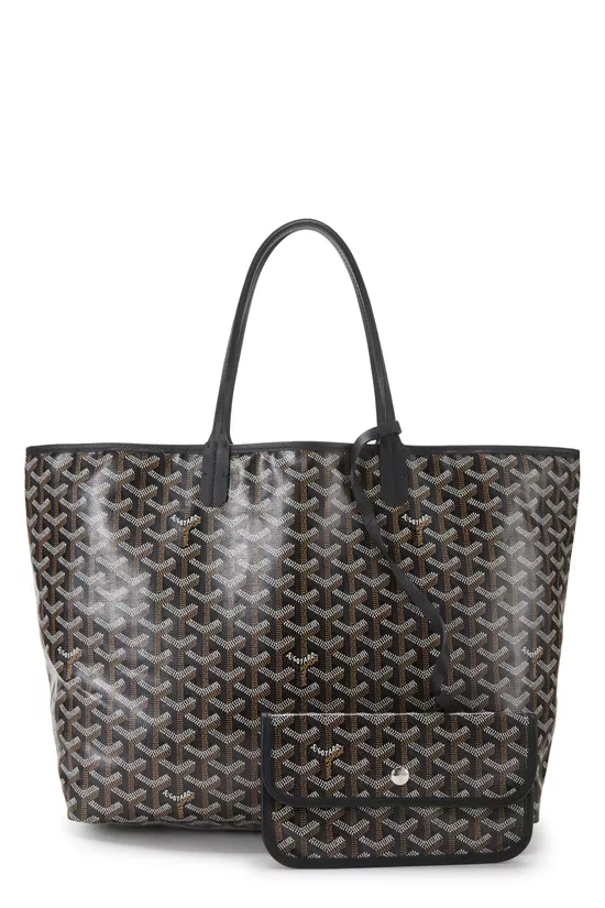 Black Goyardine Canvas Saint-Louis PM, , large image number 3