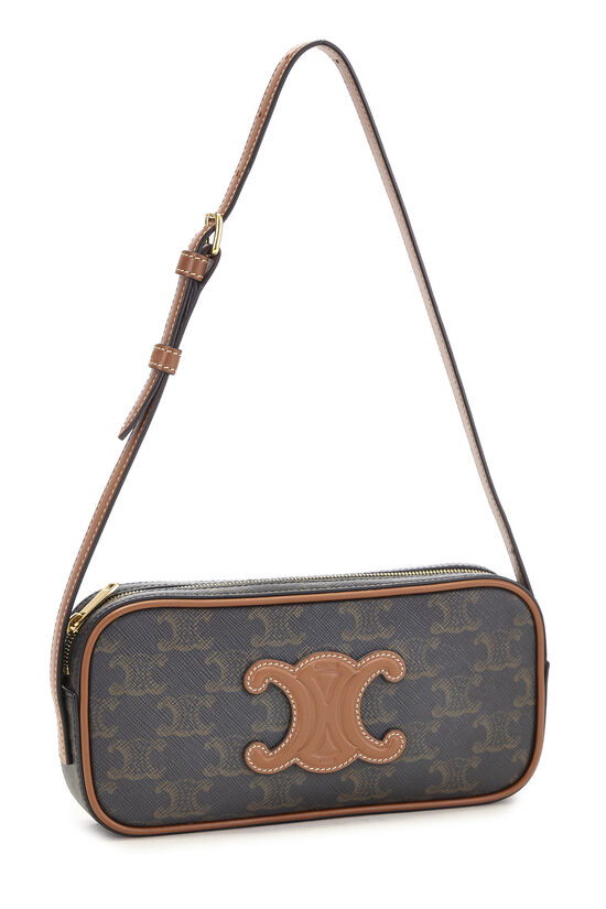 Wgaca Vintage Ysl Vintage Camera Bag Mini Lou Pebbled Leather