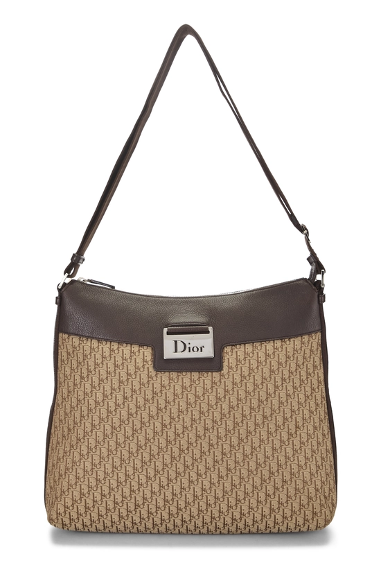 Brown Trotter Canvas Street Chic Messenger, , large image number 0