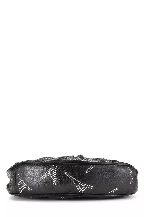 Black Embellished Le Cagole Shoulder Bag XS, , large image number 4