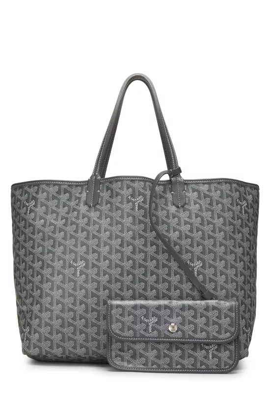 Grey Goyardine Canvas Saint-Louis PM, , large image number 3