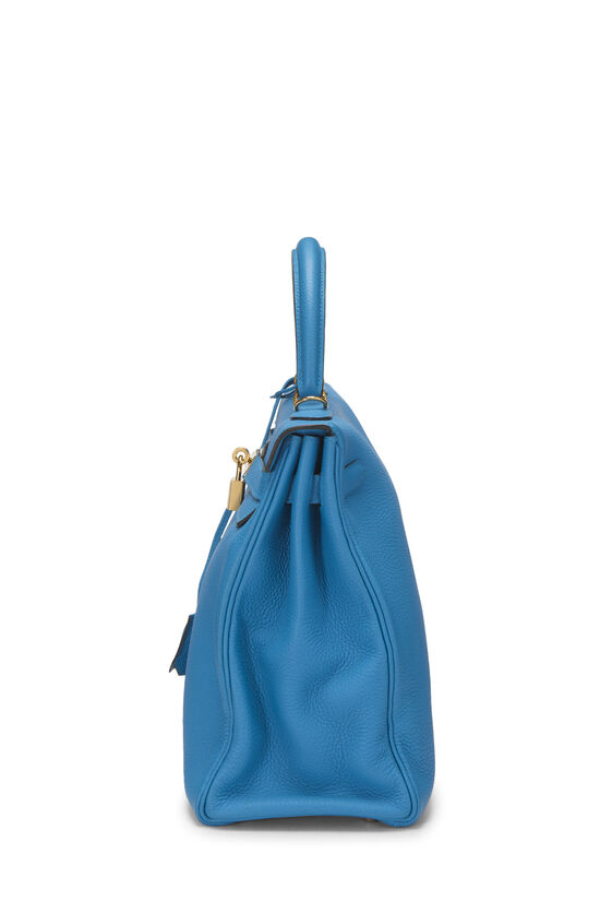 Bleu Zanzibar Togo Kelly Retourne 35, , large image number 2