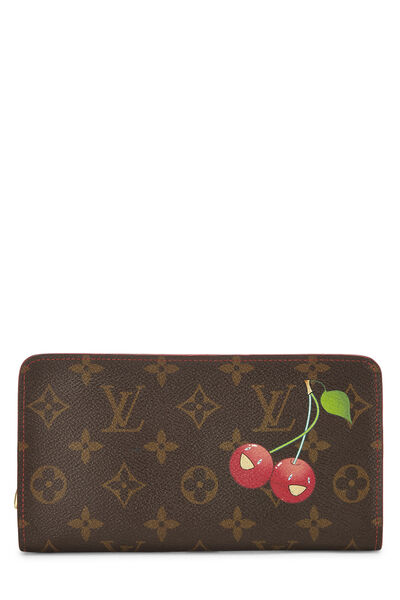 Takashi Murakami x Louis Vuitton Monogram Cerises Porte Monnaie Zippy