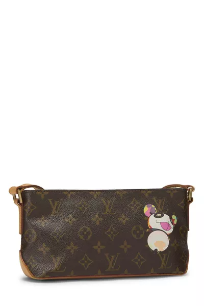 Takashi Murakami x Louis Vuitton Monogram Canvas Panda Trotteur, , large