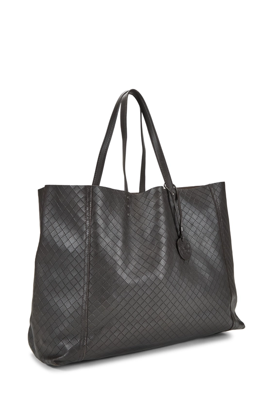 Brown Intrecciato Mirage Tote, , large image number 1