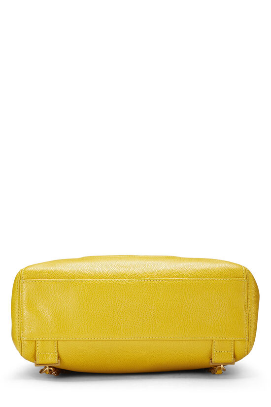 Yellow Caviar 'CC' Backpack, , large image number 4