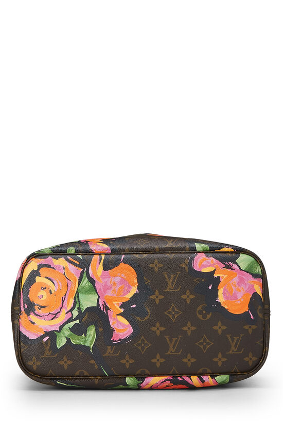Stephen Sprouse x Louis Vuitton Monogram Canvas Roses Neverfull MM, , large image number 4