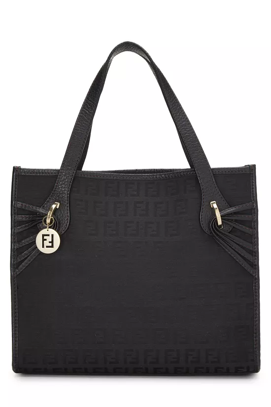 Black Zucchino Canvas Tote Small, , large image number 0