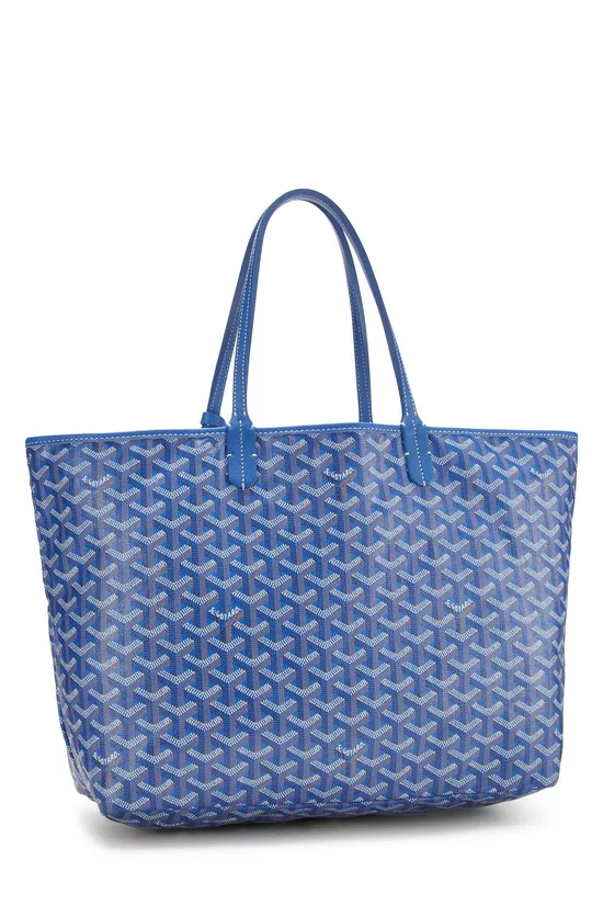 Blue Goyardine Canvas Saint-Louis PM, , large image number 1