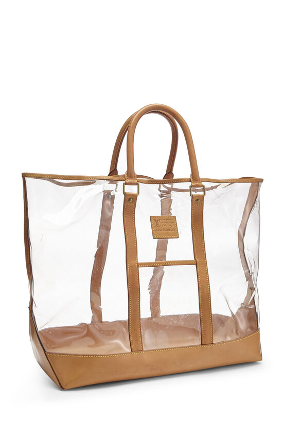 Louis Vuitton transparent bag