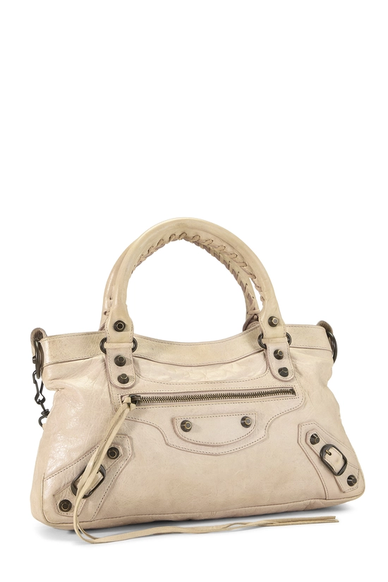 Pink Agneau Classic First Handbag, , large image number 1