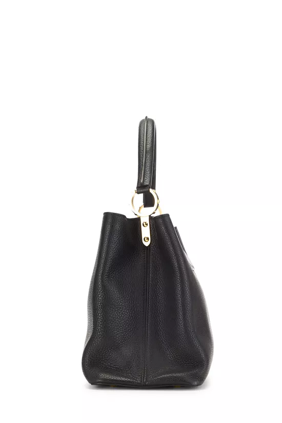 Black Taurillon Capucines MM, , large image number 2