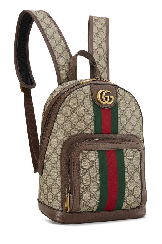 Original GG Supreme Canvas Ophidia Backpack Small, , large image number 2
