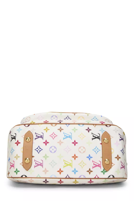 Takashi Murakami x Louis Vuitton White Monogram Multicolore Rita, , large image number 4