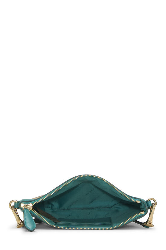 Blue Haymarket Check Peyton Convertible Clutch, , large image number 5