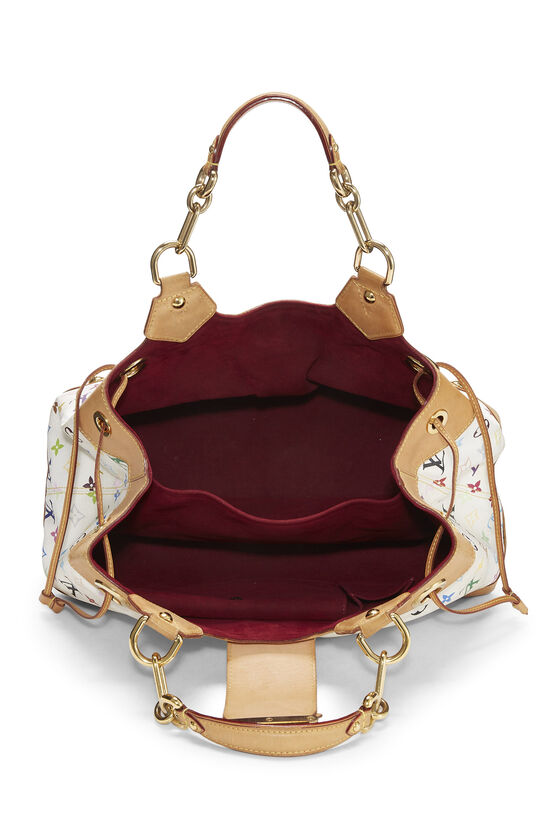 Takashi Murakami x Louis Vuitton White Monogram Multicolore Ursula, , large image number 5