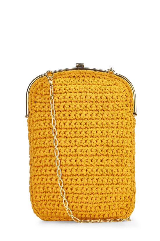 Orange Woven Phone Bag, , large image number 2