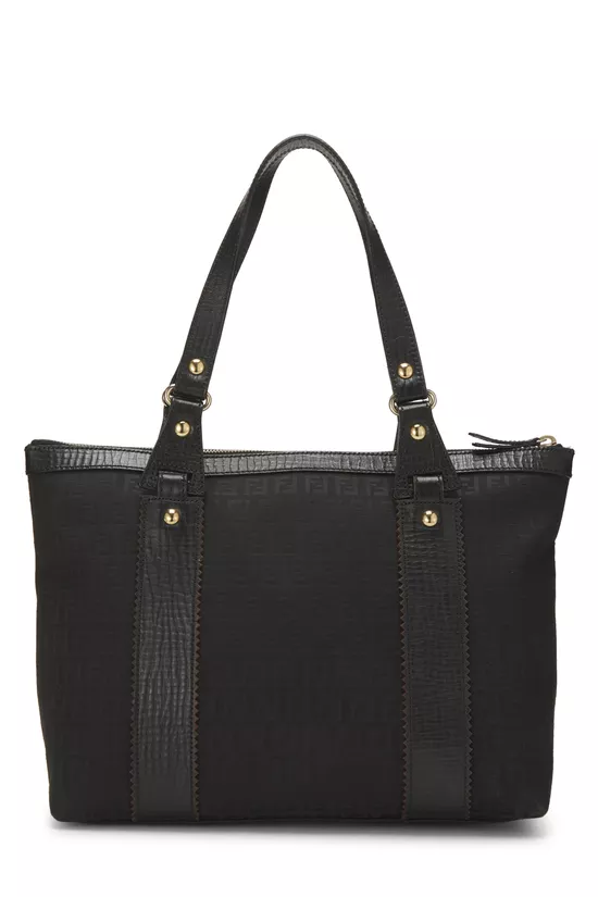 Black Zucchino Canvas Tote Medium, , large image number 3