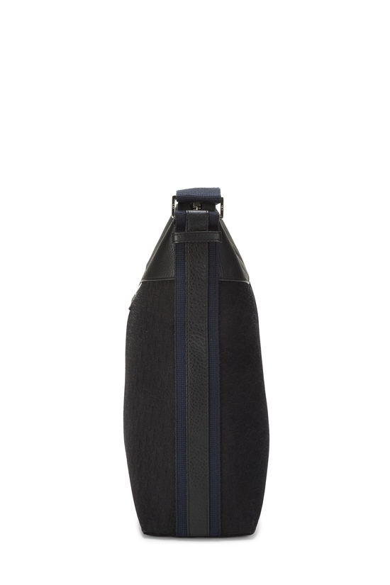 Black Trotter Canvas Street Chic Shoulder Bag, , large image number 2