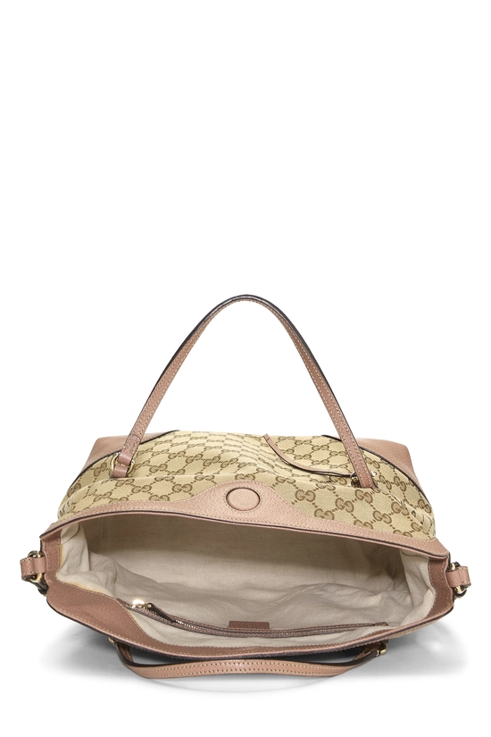 Pink Original GG Canvas Bree Handbag, , large image number 5