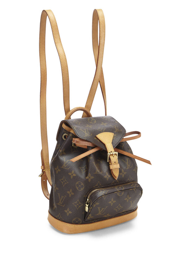 Louis Vuitton Authentic Vintage Montsouris PM Backpack Large Size