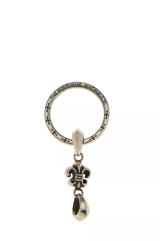 Sterling Silver Fleur-de-lis Pendant, , large image number 0