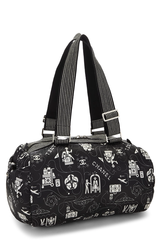 Black & White Nylon Airline Boston, , large image number 1