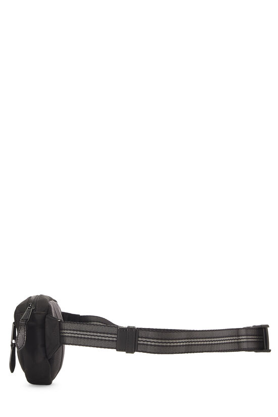 Black Nylon Cannon Belt Bag BB, , large image number 2