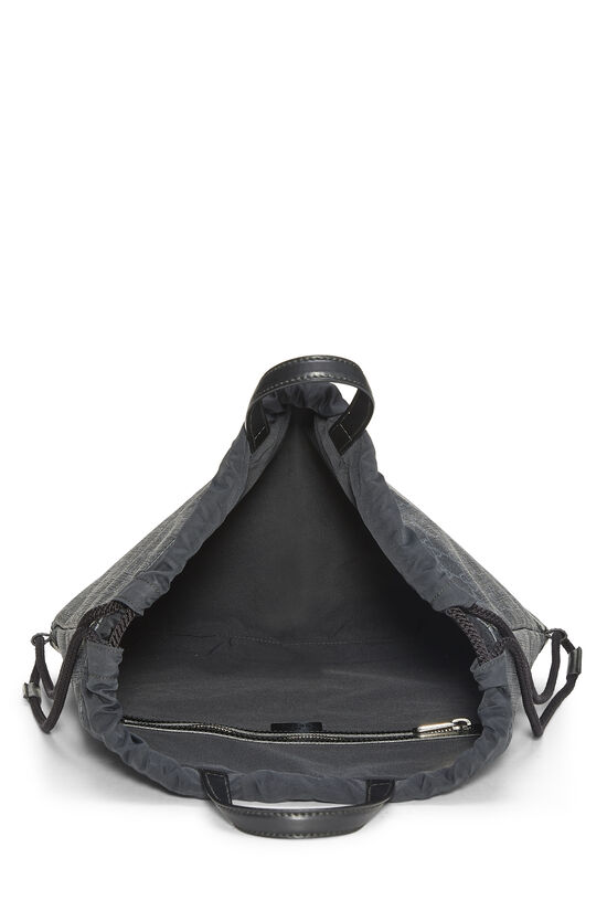 Gucci Drawstring Backpack Supreme Canvas Black