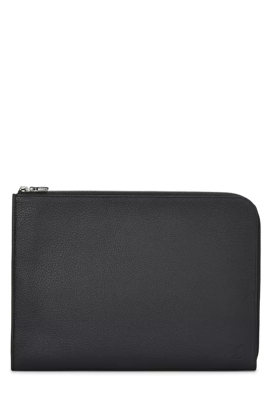 Black Taurillon Pochette Jour GM, , large image number 0