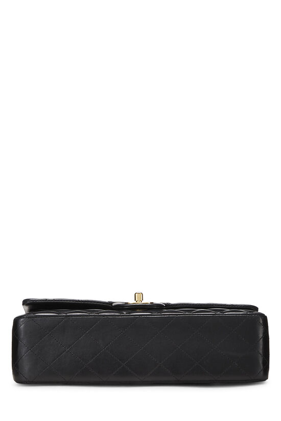 Black Quilted Lambskin Classic Double Flap Medium, , large image number 5