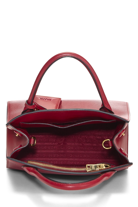 Red Saffiano Monochrome Tote Small, , large image number 5
