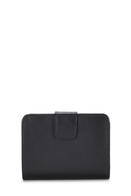 Black Vitello Move Compact Wallet, , large image number 2