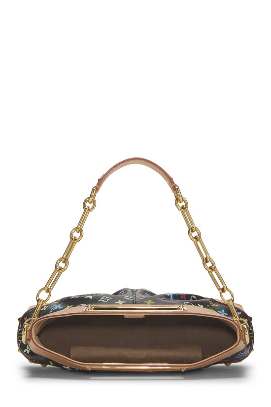 Takashi Murakami x Louis Vuitton Black Monogram Multicolore Judy MM, , large image number 5