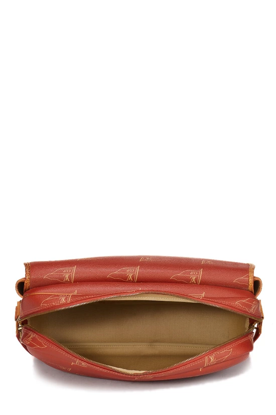 Red LV Cup Calvi Bag, , large image number 5
