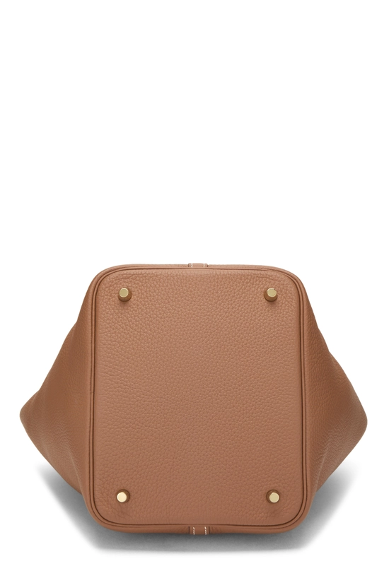 Gold Clemence Picotin Lock 22, , large image number 4