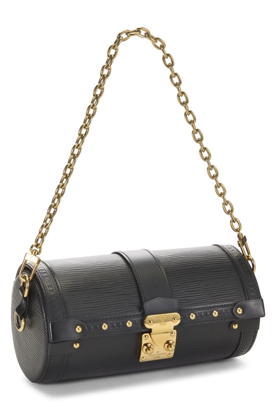 Black Epi Papillon Trunk, , large