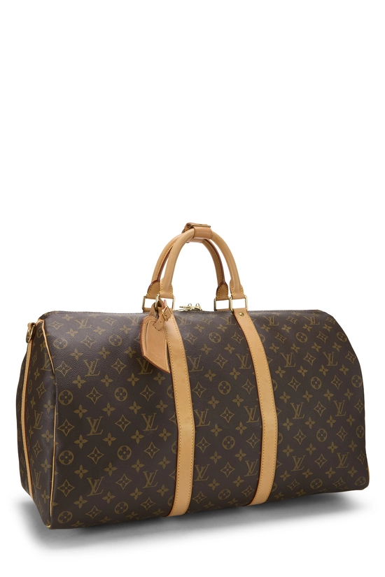 Monogram Canvas Keepall Bandouliere 50, , large image number 1