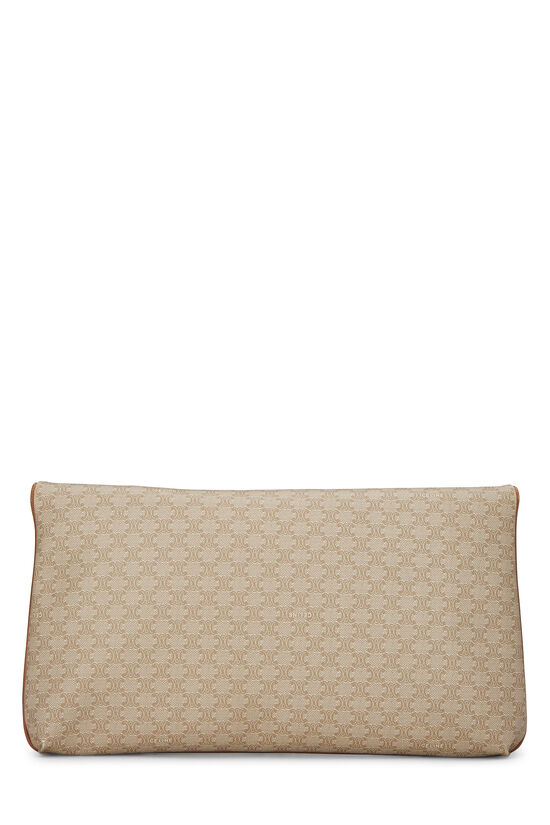 Beige Coated Canvas Macadam Clutch, , large image number 3