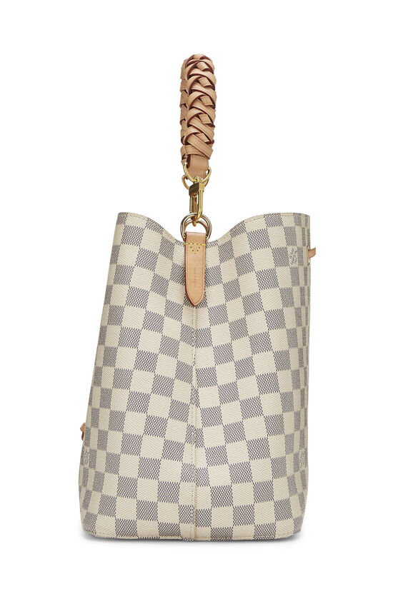 Louis Vuitton Damier Azur Canvas with Braided Handle NeoNoe BB Bag