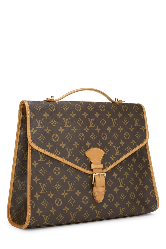 Monogram Canvas Beverly Briefcase GM, , large image number 1