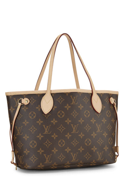 Pink Monogram Canvas Neverfull PM NM, , large