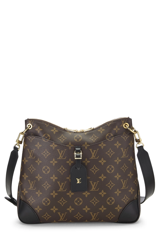 Black Monogram Canvas Odeon MM NM, , large image number 0