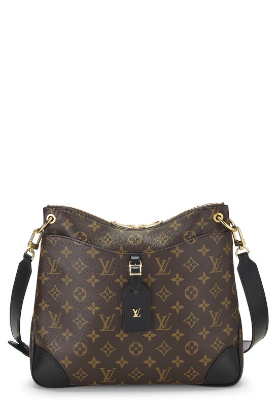 Black Monogram Canvas Odeon MM NM, , large image number 0