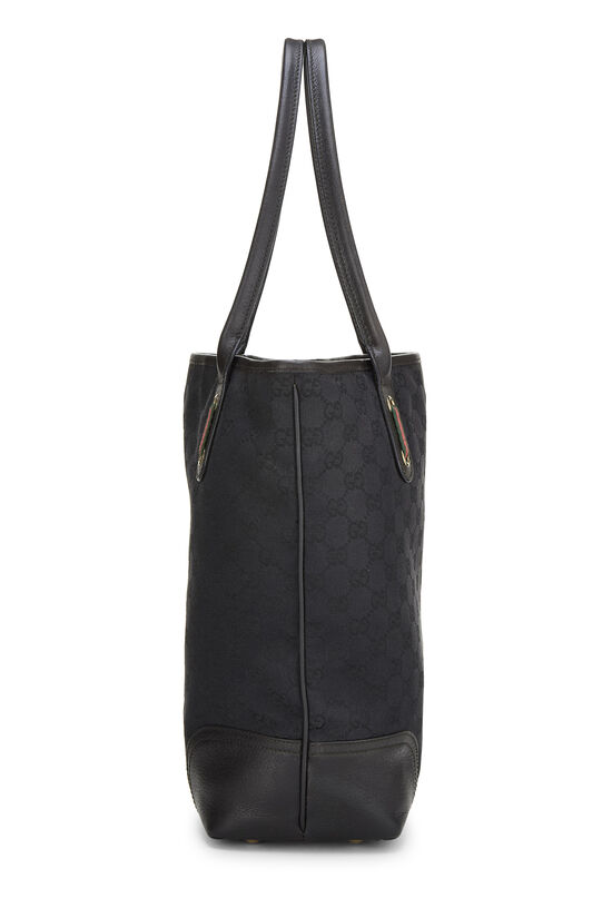 Black GG Canvas Princy Vertical Tote, , large image number 2