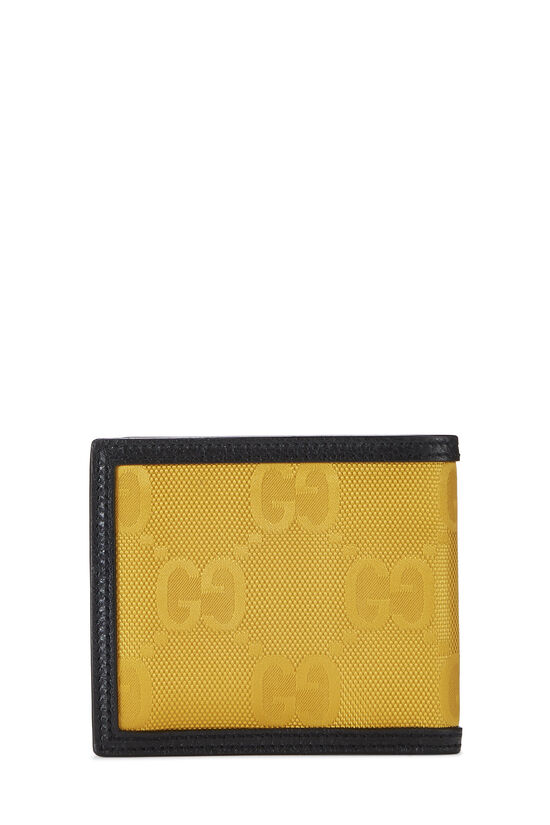 Yellow Nylon Off The Grid Bifold Wallet, , large image number 2