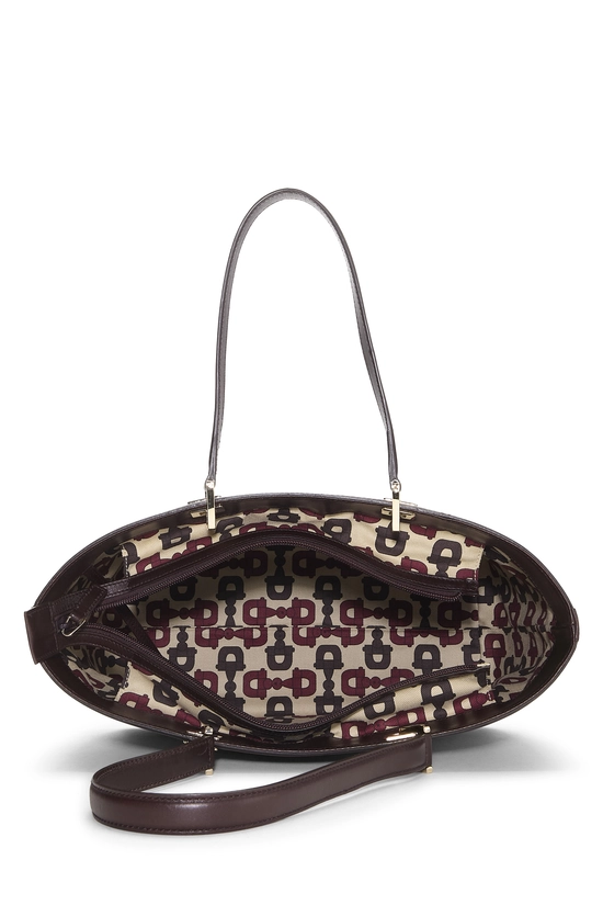 Brown Guccissima Leather Punch Tote, , large image number 5