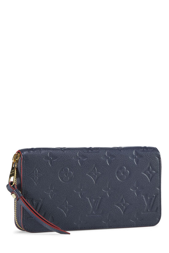 Louis Vuitton Bleu Infini Monogram Empreinte Leather Phone Case