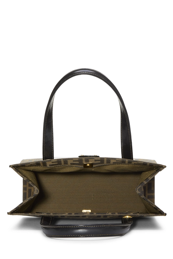 Pre-Owned Brown Zucca Canvas Convertible Pocket Handbag QBB7II3JKB000